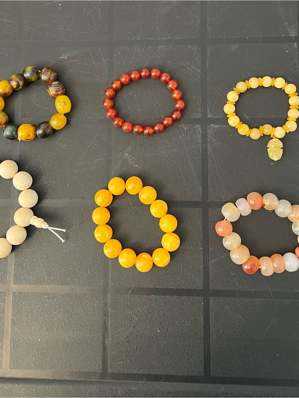 Beaded Stretch Bracelet - from China